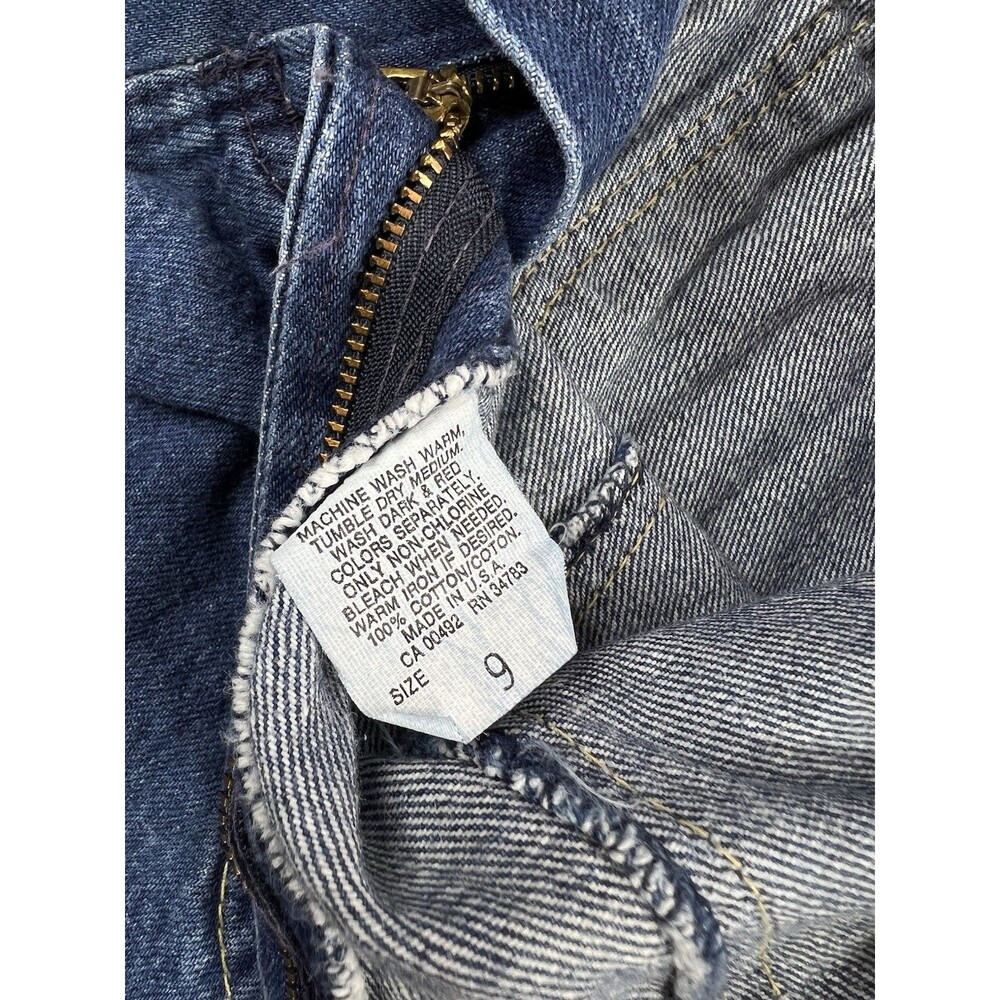Vtg Lee Curvy Mom Jeans Tapered 80s Union Made USA High Rise Womens 26” Waist - Picture 10 of 14